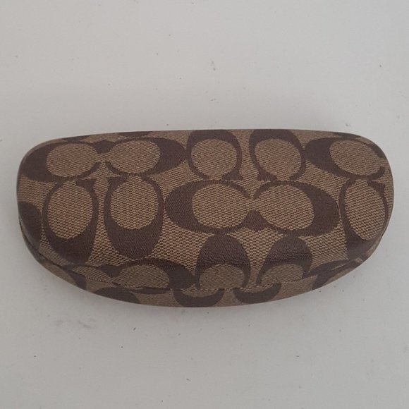 Coach Accessories - COPY - Coach Signature Clam Shell Sunglasses Glasses Hard Case Holder
